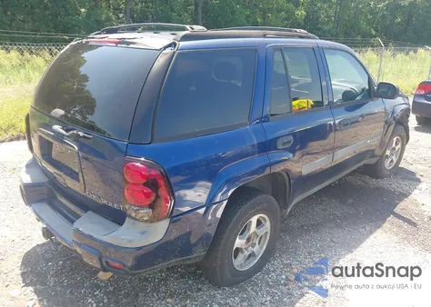 2004 Chevrolet Trailblazer Ls из США, поврежденный, VIN 1GNDS13S642115766